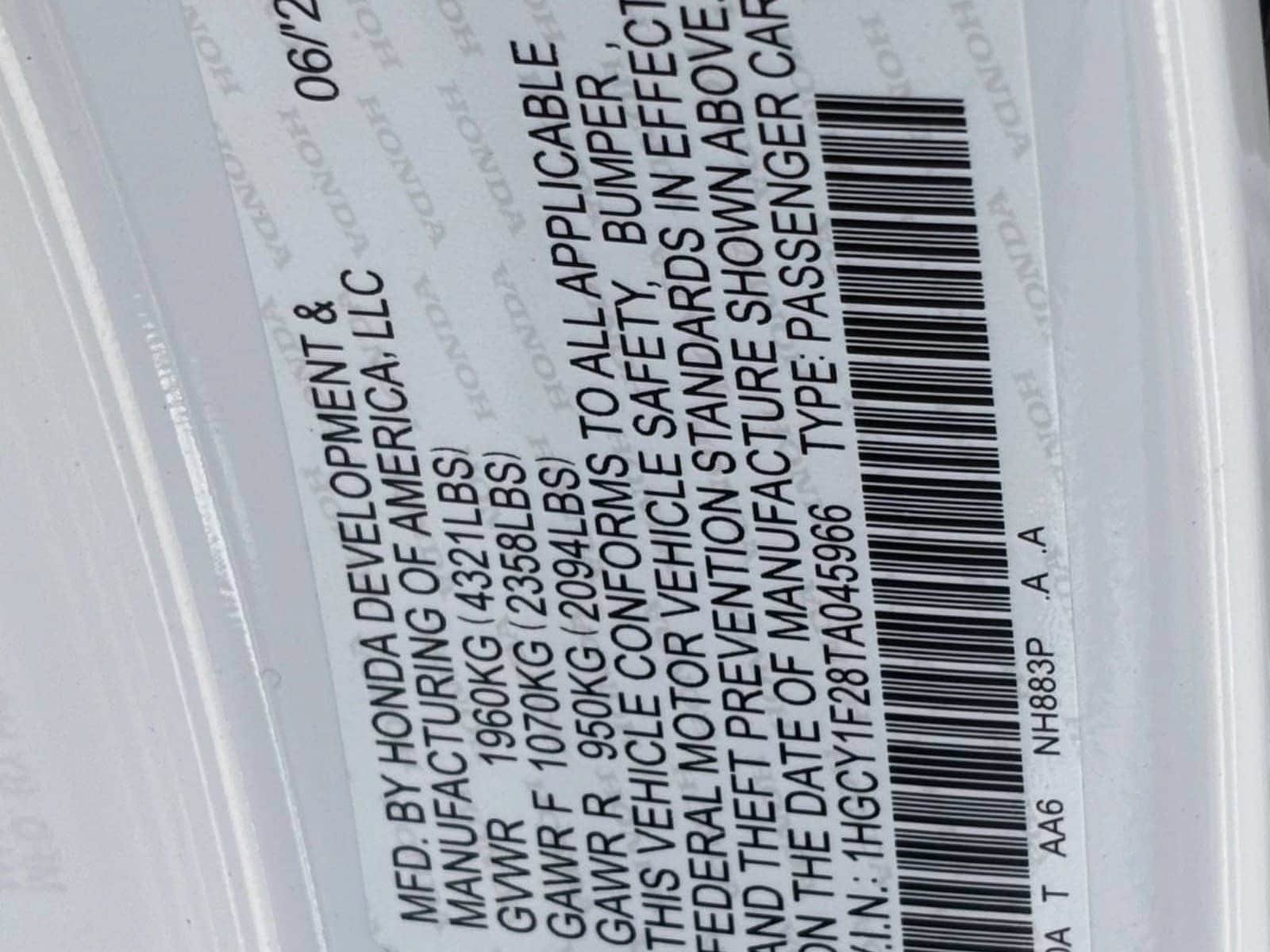 New 2026 Honda Accord LX image 25