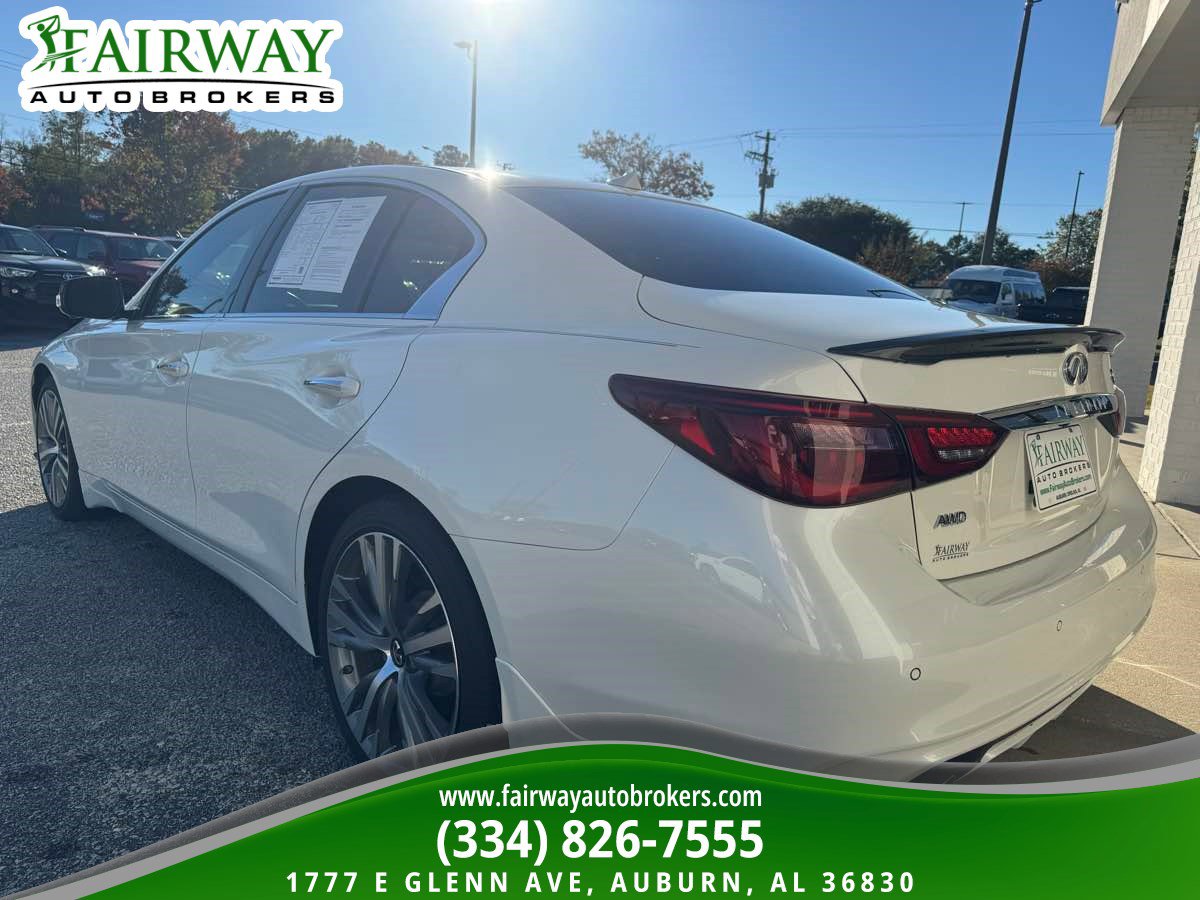 Used 2022 INFINITI Q50 Sensory image 8