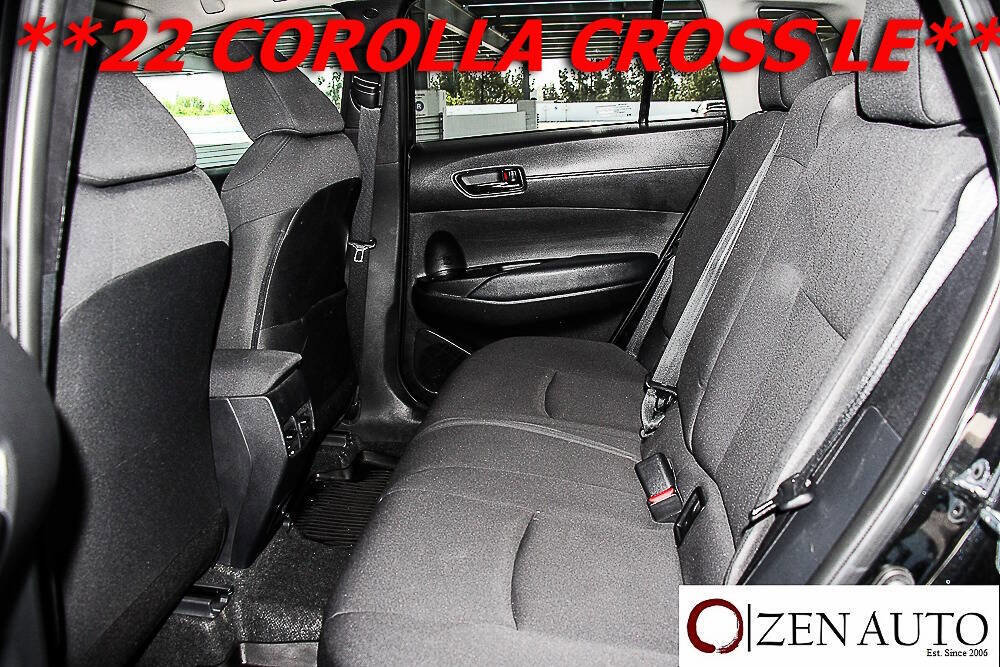 Used 2022 Toyota Corolla Cross LE w/ Black Badges Package (TMS) image 28
