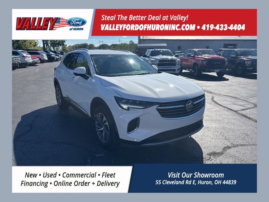 Used 2022 Buick Envision Essence w/ Safety Package