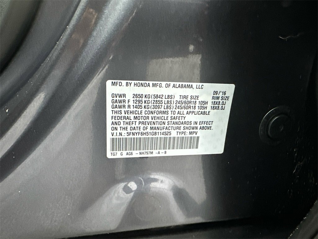 Used 2016 Honda Pilot EX-L image 35