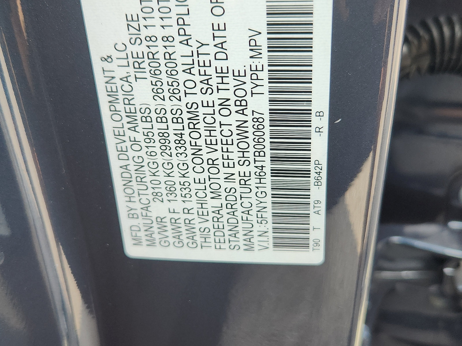 New 2026 Honda Pilot TrailSport image 20