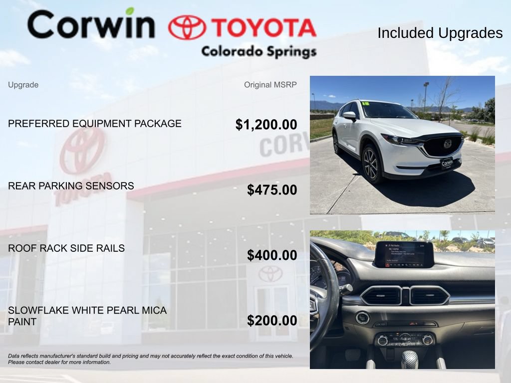 Used 2018 MAZDA CX-5 Touring w/ Preferred Equipment Package AWD/4WD image 4