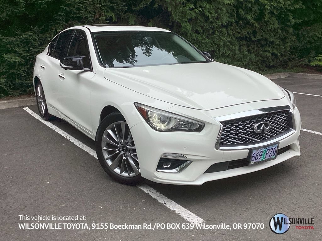 Used 2021 INFINITI Q50 Luxe RWD image 1