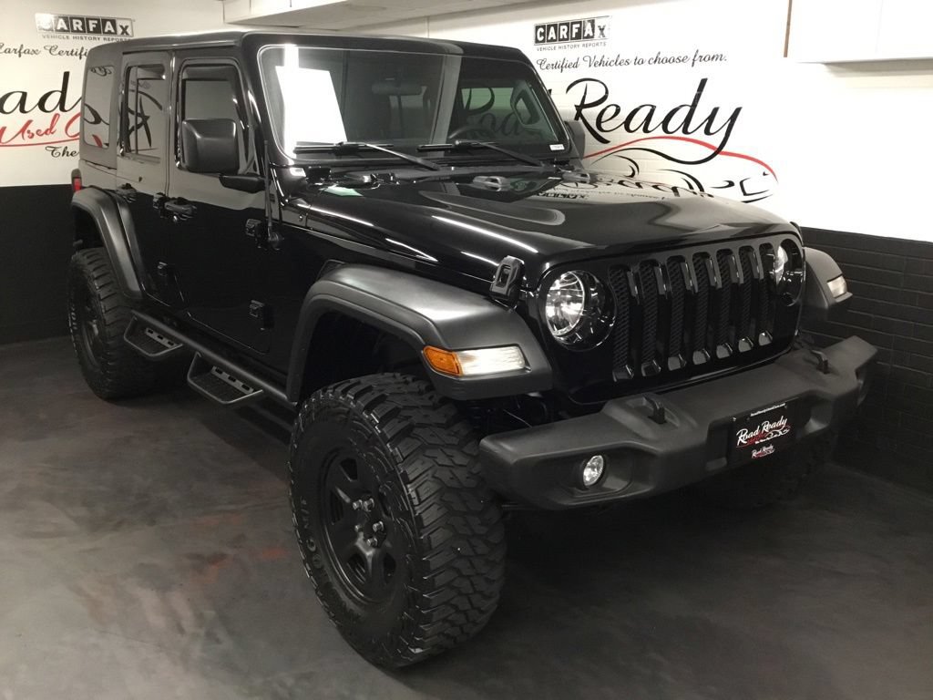 Used 2021 Jeep Wrangler Unlimited Sport AWD/4WD image 2
