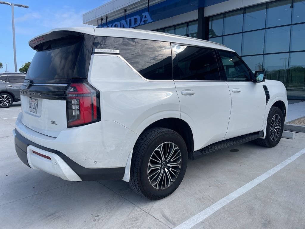 Used 2025 Nissan Armada SL w/ Captain's Chari Seat Package RWD image 5