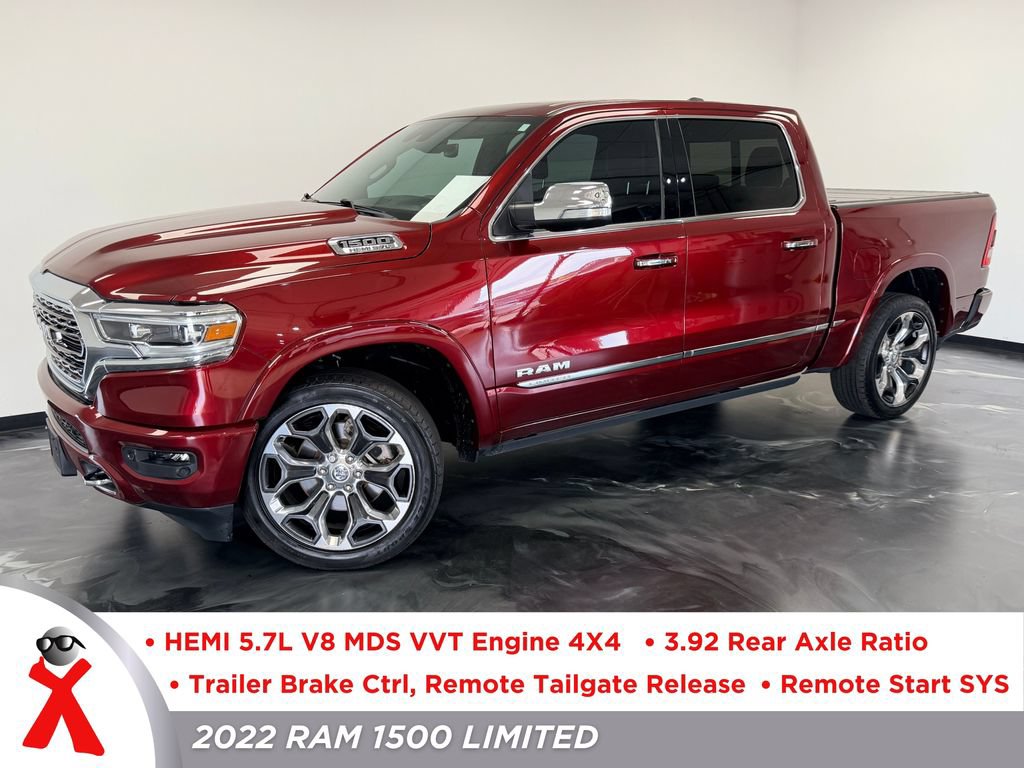 Used 2022 RAM 1500 Limited w/ Body-Colour Bumper Group AWD/4WD image 1