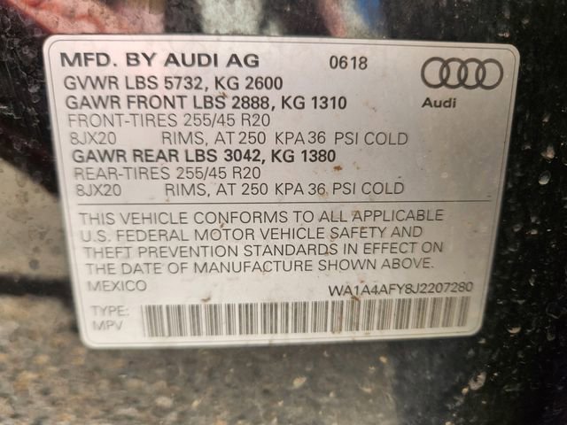 Used 2018 Audi SQ5 Premium Plus w/ Navigation Package image 29