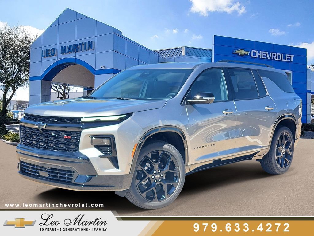 New 2026 Chevrolet Traverse RS w/ LPO, Floor Liner Package
