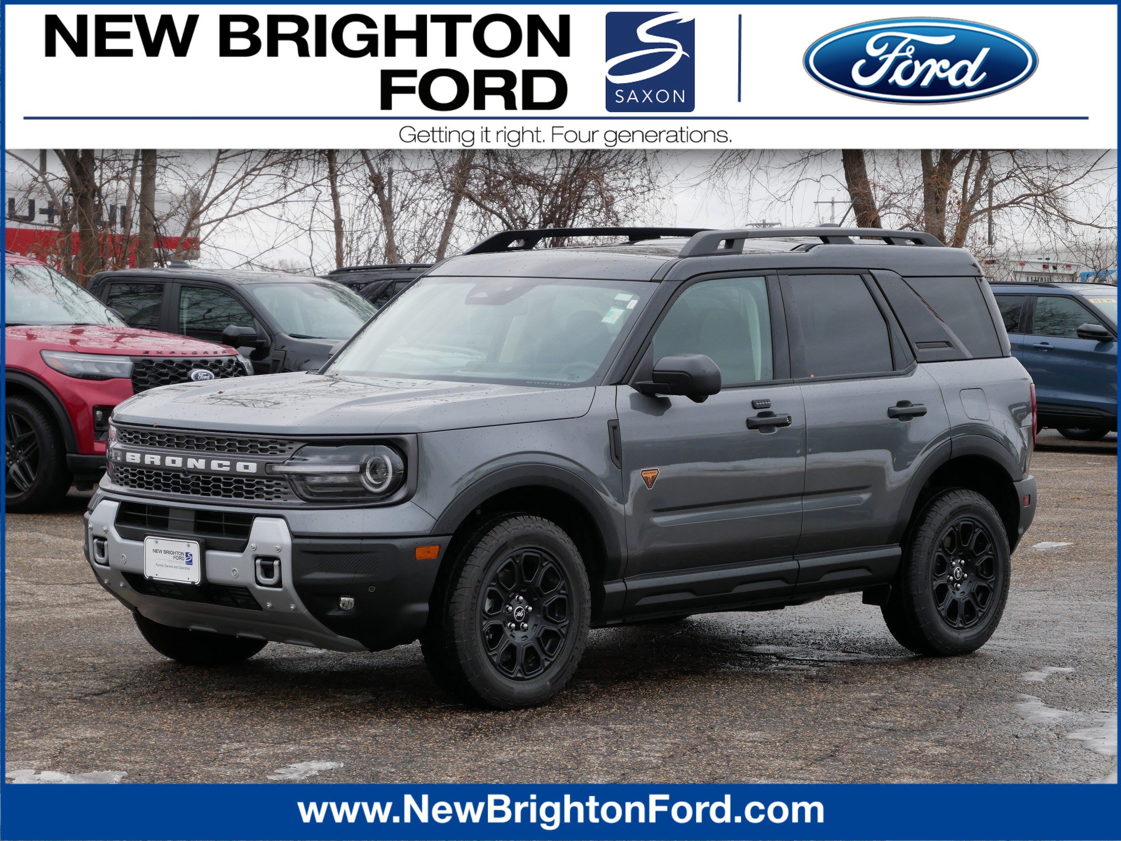 New 2025 Ford Bronco Sport Badlands w/ Badlands Tech Package AWD/4WD image 1