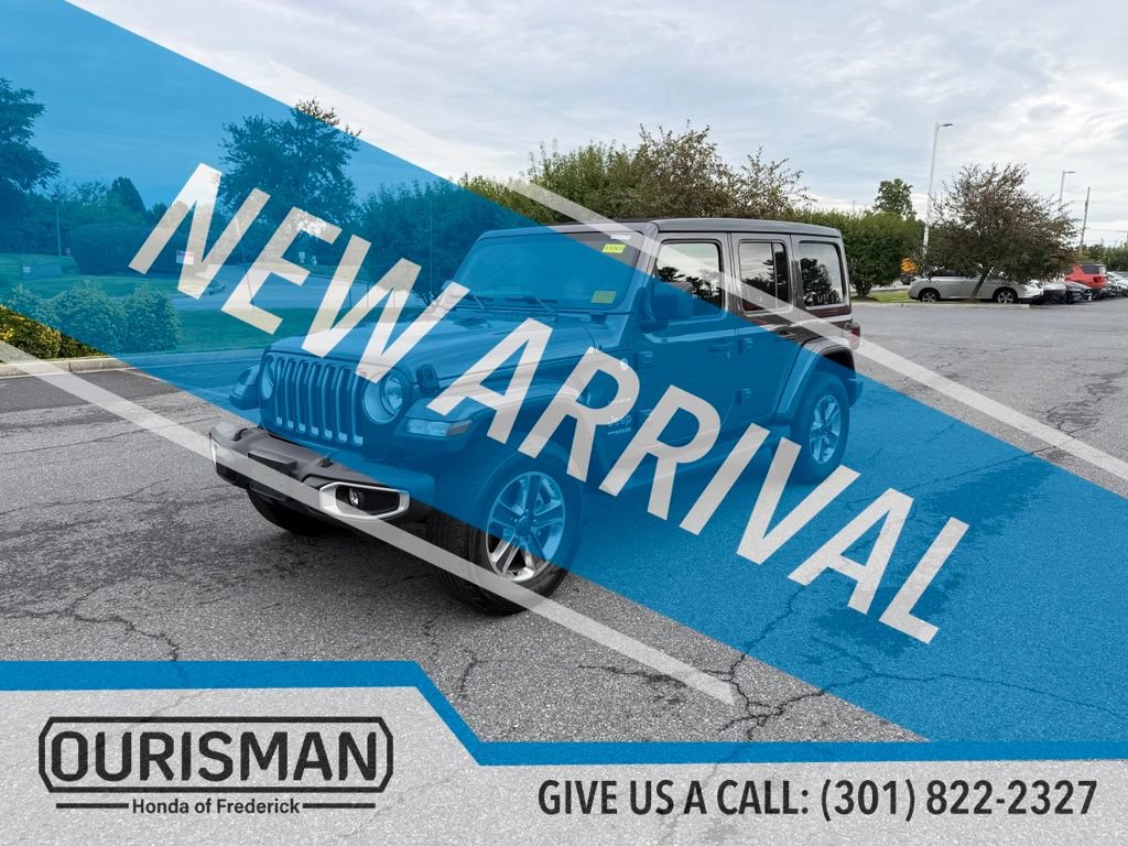Used 2021 Jeep Wrangler Unlimited Sahara AWD/4WD image 4