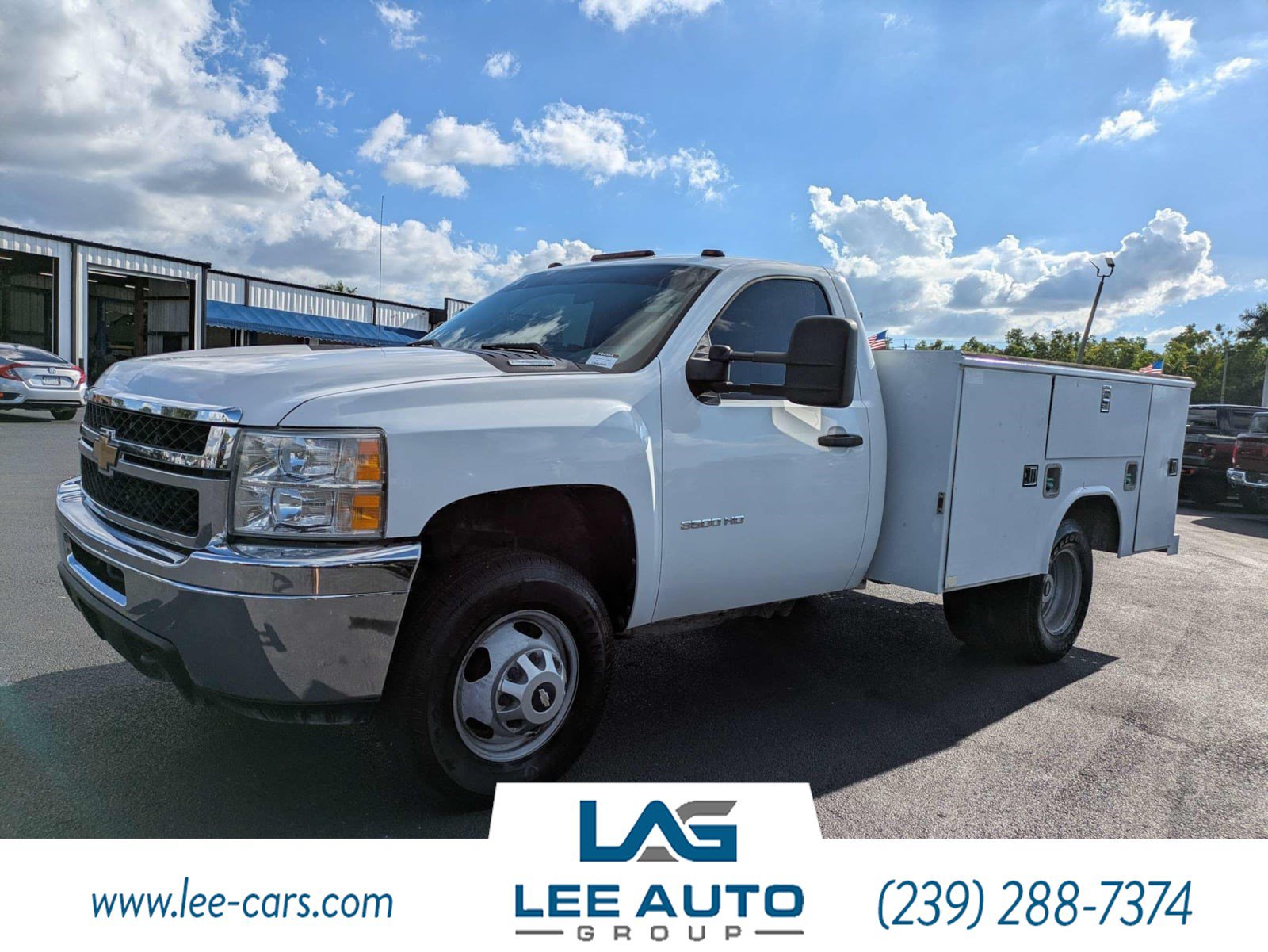 Used 2013 Chevrolet Silverado 3500 W/T w/ Skid Plate Package AWD/4WD image 7