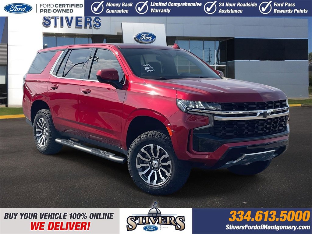 Used 2021 Chevrolet Tahoe 4WD w/ 1FL Safety Package