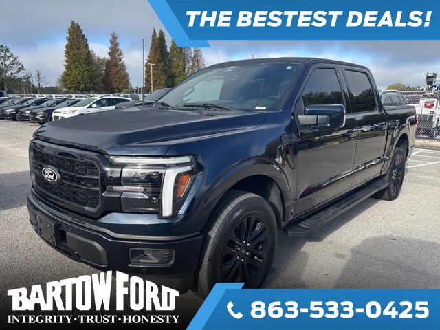 Certified 2025 Ford F150 Lariat w/ Equipment Group 501A Mid