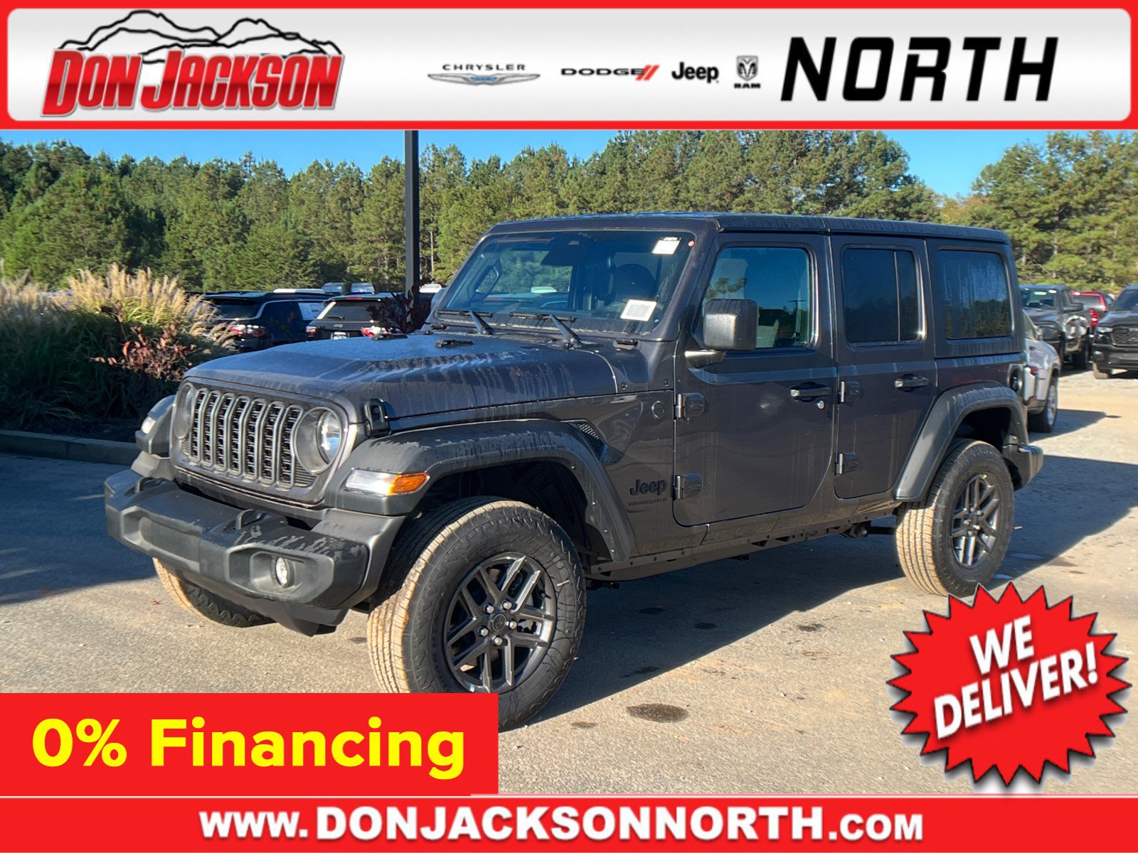 New 2026 Jeep Wrangler Sport S
