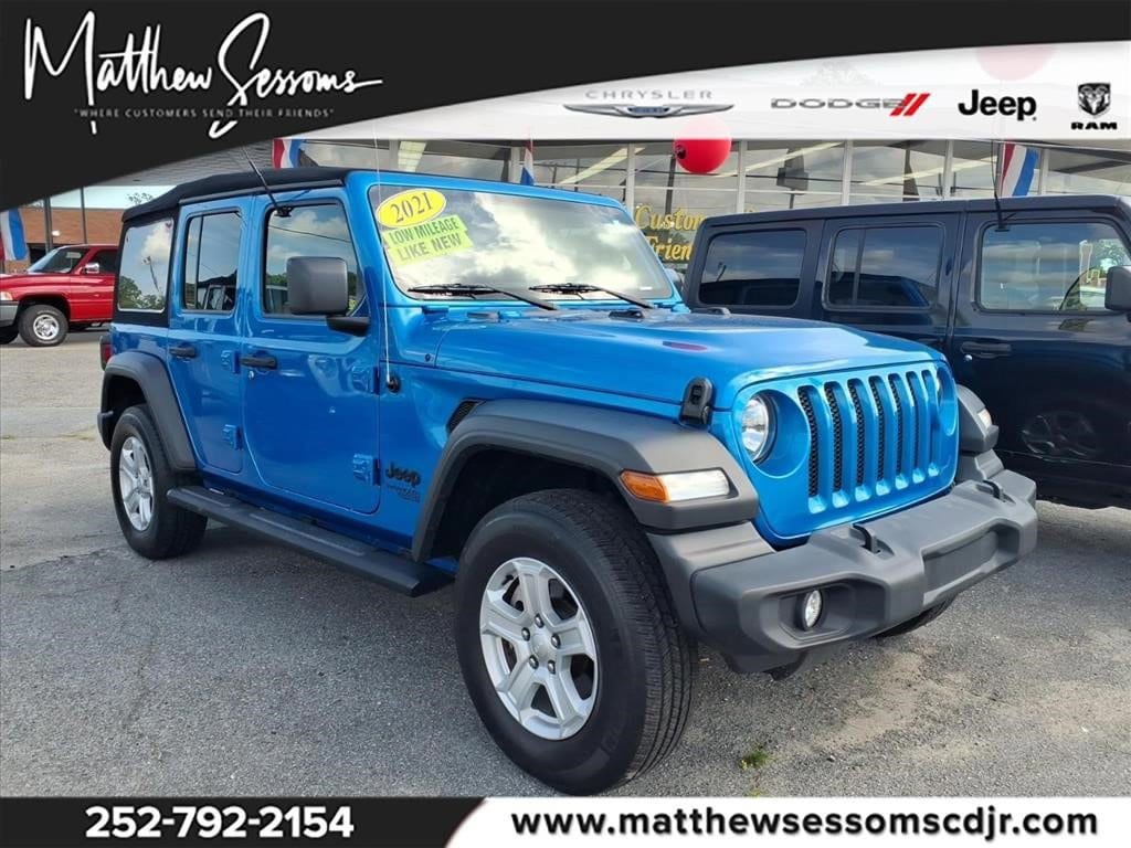 Used 2021 Jeep Wrangler Unlimited Sport