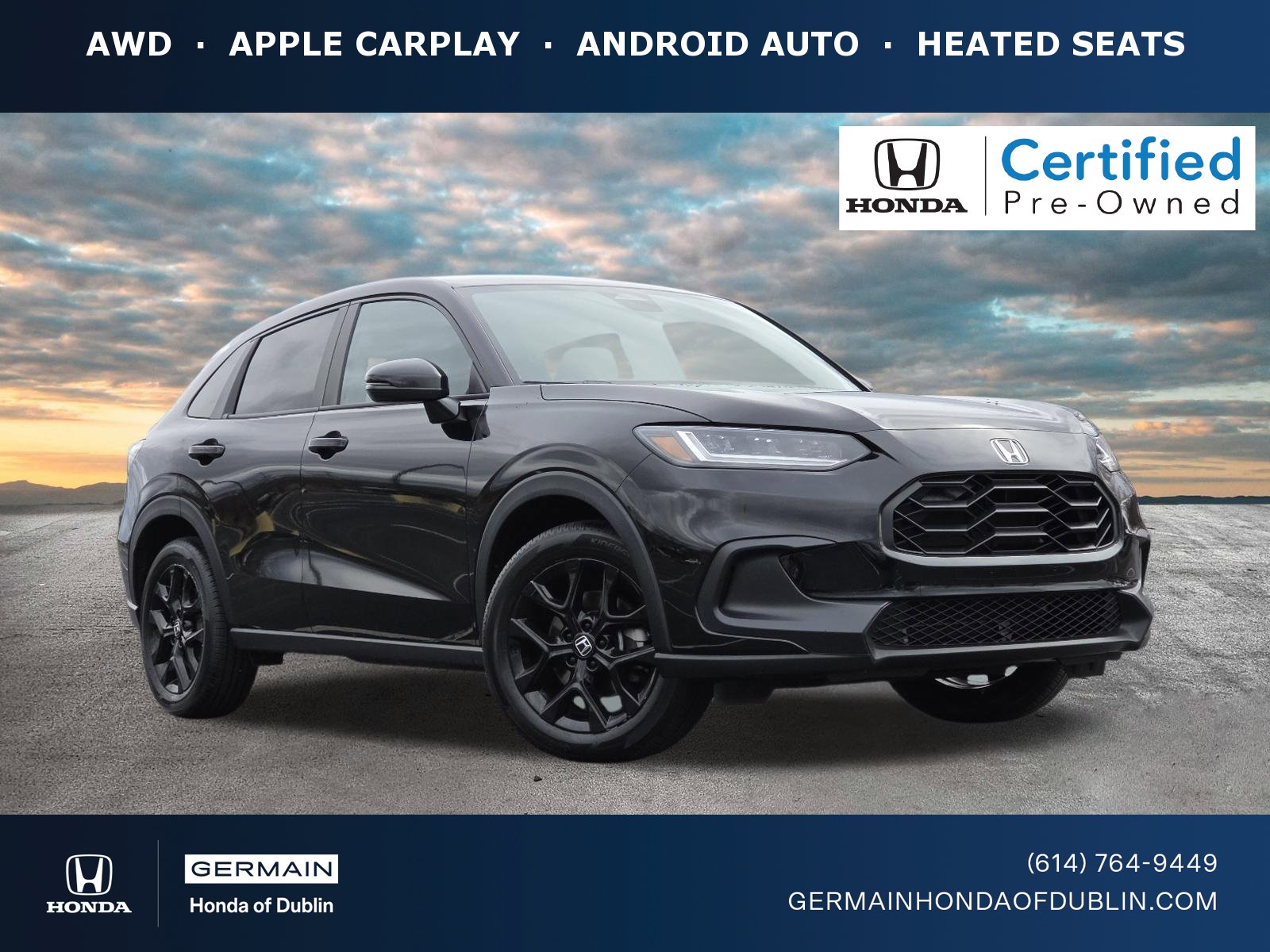 Certified 2024 Honda HR-V Sport