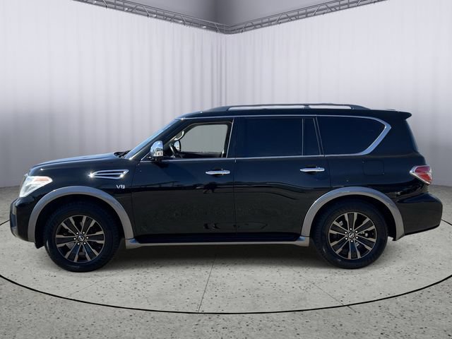 Used 2017 Nissan Armada Platinum w/ Interior Lighting Package RWD image 3