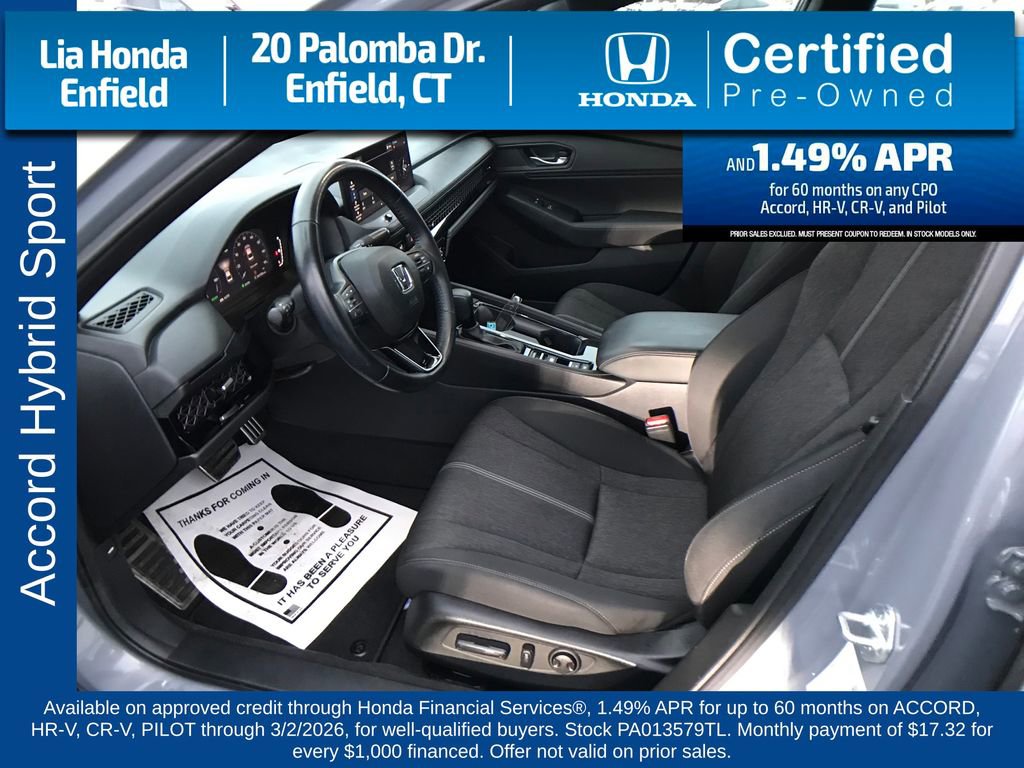 Certified 2023 Honda Accord Sport image 4