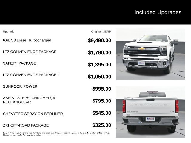Used 2024 Chevrolet Silverado 2500 LTZ w/ LTZ Convenience Package AWD/4WD image 9