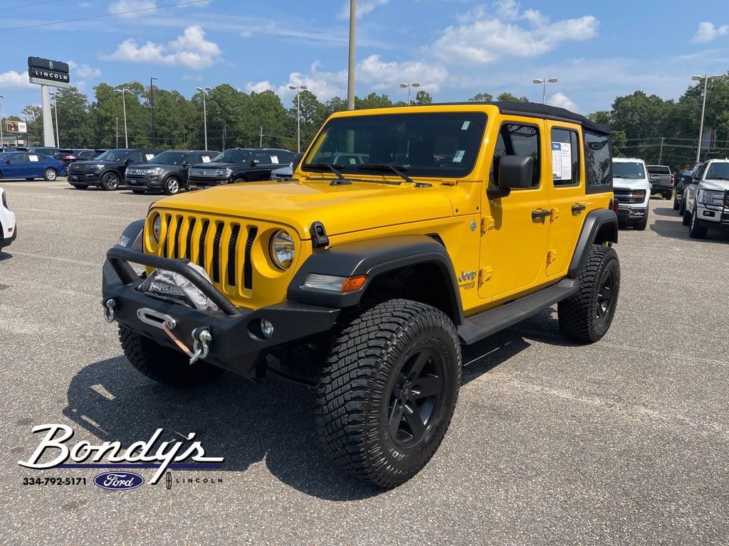 Used 2019 Jeep Wrangler Unlimited Sport S AWD/4WD image 3