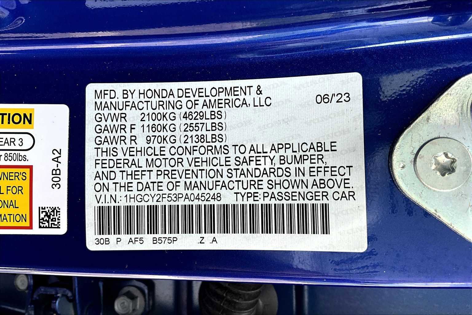 Used 2023 Honda Accord Sport image 71