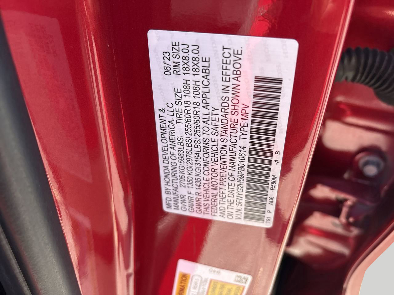 Certified 2023 Honda Pilot EX-L image 24