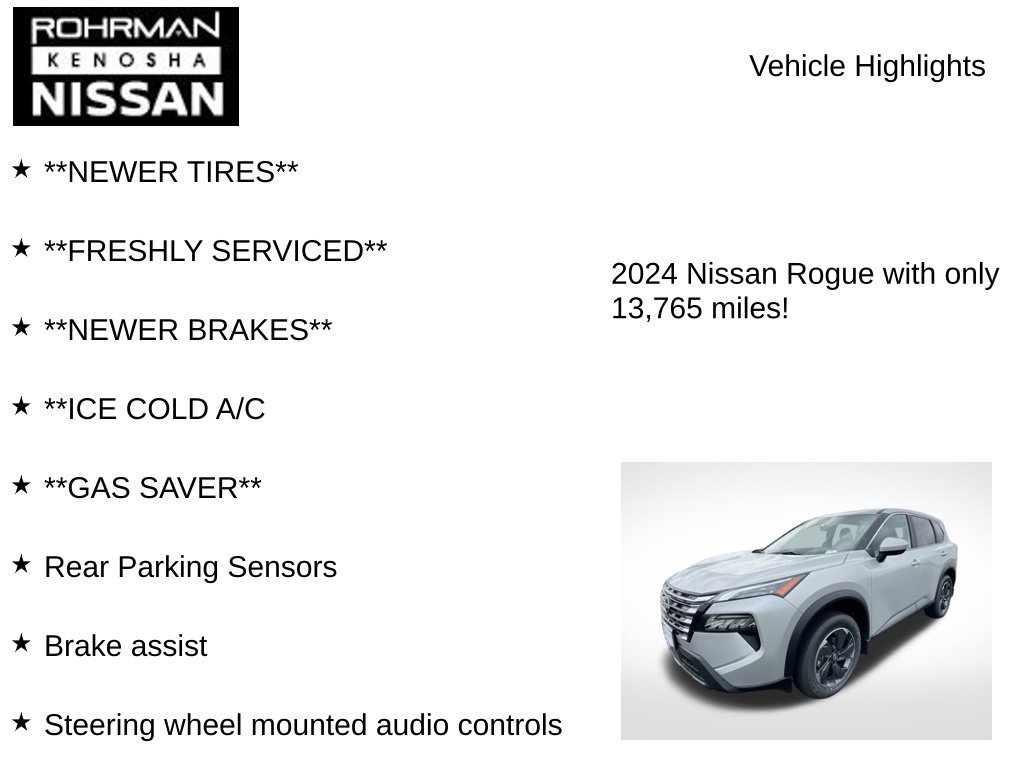 Used 2024 Nissan Rogue SV AWD/4WD image 8