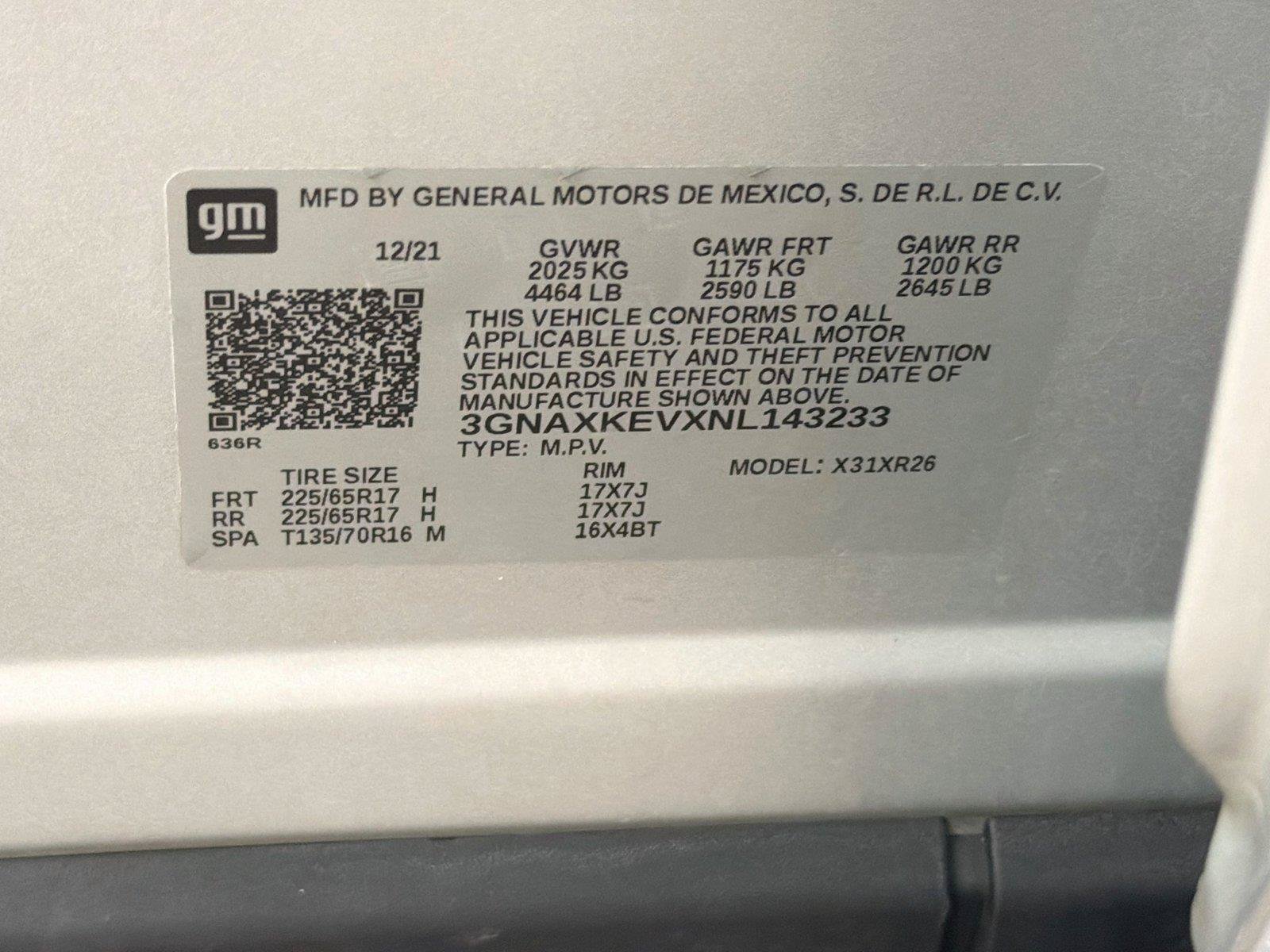 Used 2022 Chevrolet Equinox LT FWD image 37
