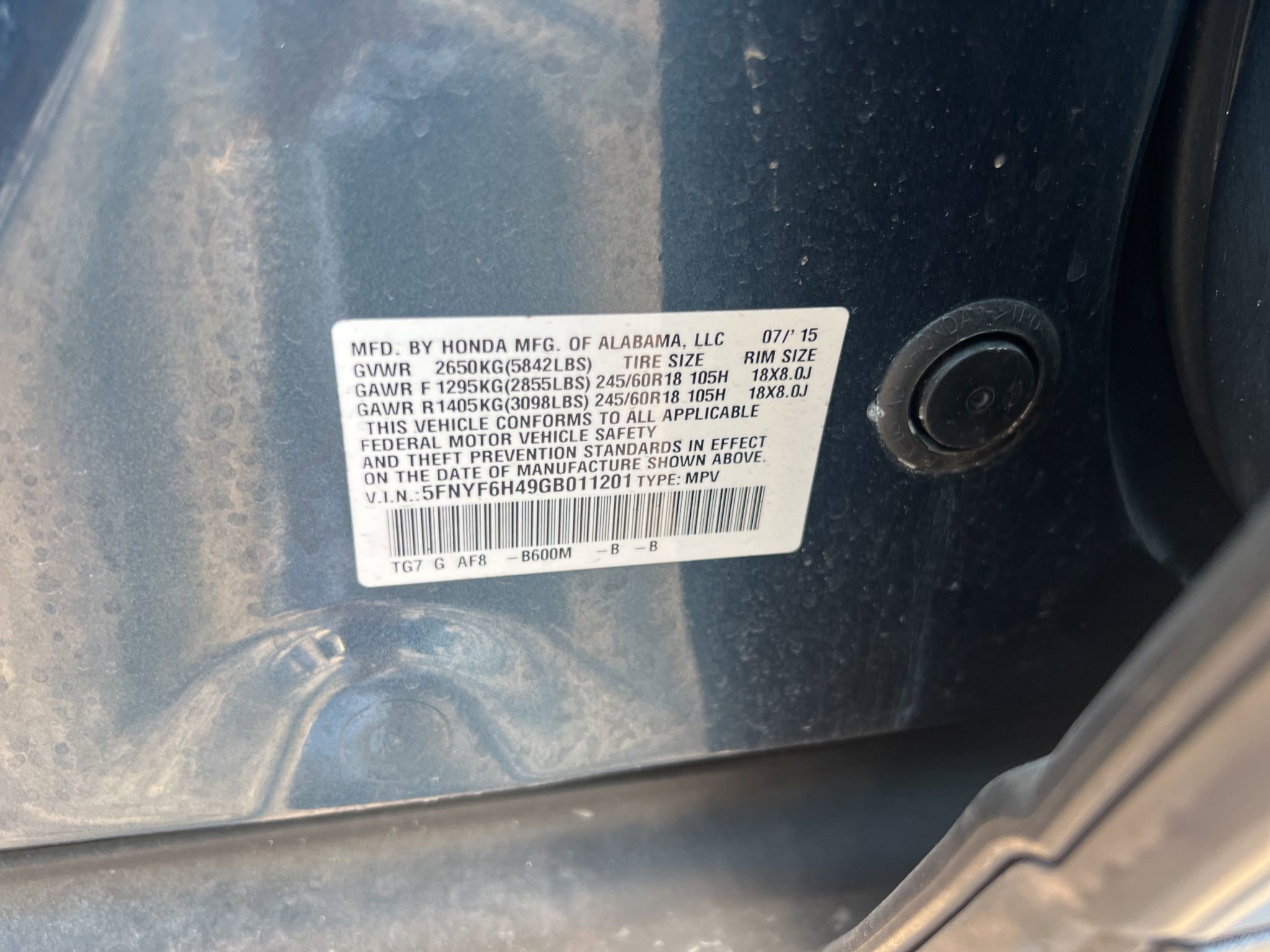 Used 2016 Honda Pilot EX image 24