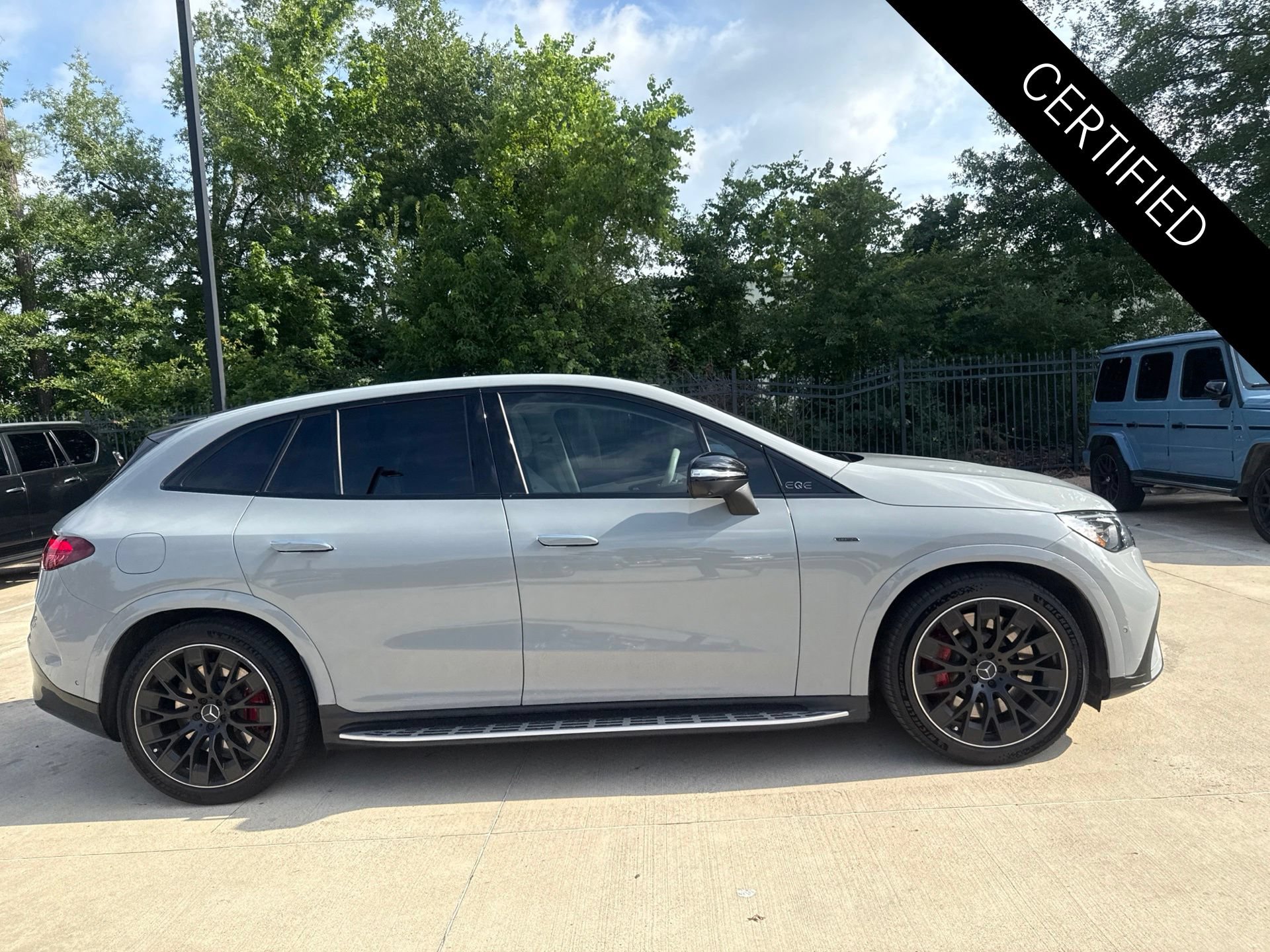 Certified 2024 Mercedes-Benz EQE AMG 4MATIC SUV image 3