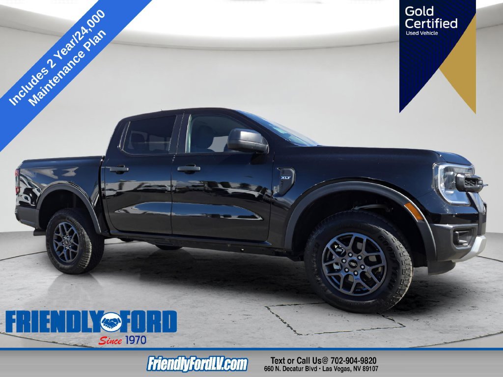 Certified 2025 Ford Ranger XLT w/ Trailer Tow Package AWD/4WD image 1