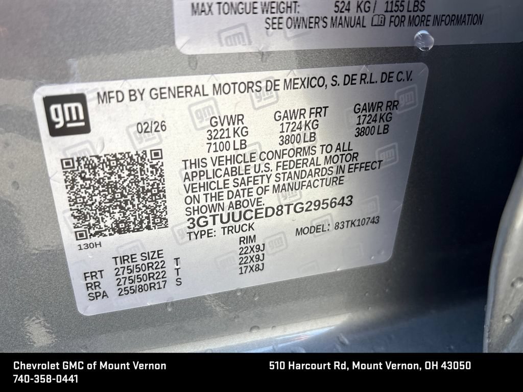 New 2026 GMC Sierra 1500 Elevation AWD/4WD image 30