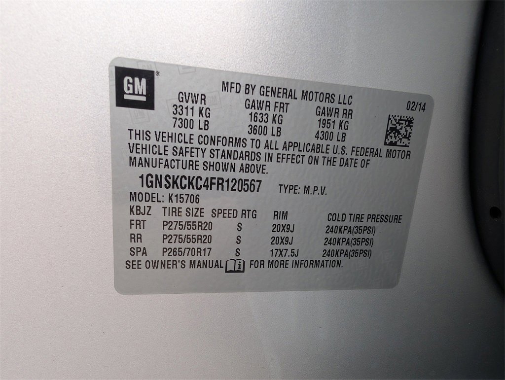 Used 2015 Chevrolet Tahoe LTZ image 33