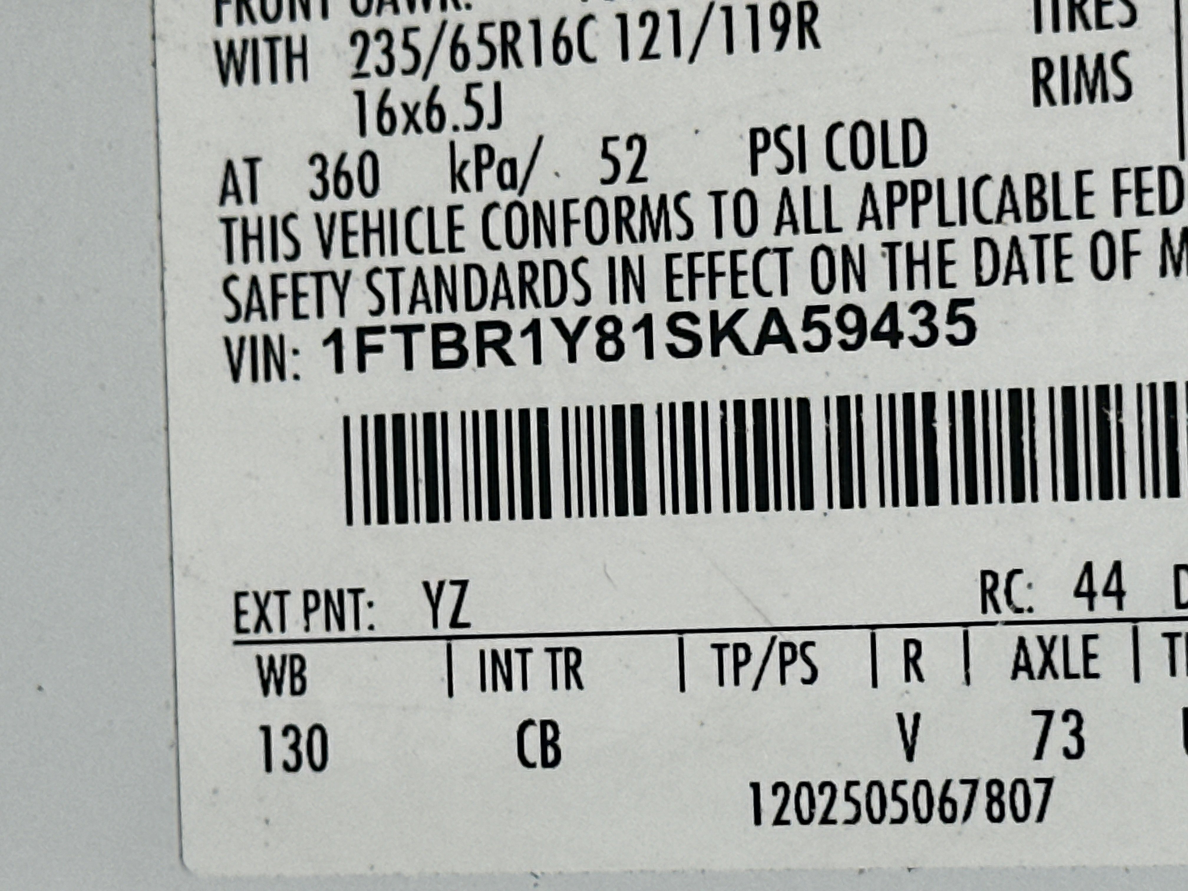 Used 2025 Ford Transit 250 Low Roof w/ Exterior Upgrade Package RWD image 24