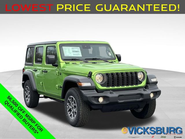 New 2025 Jeep Wrangler Sport S