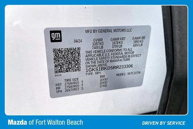 Used 2024 GMC Yukon SLT RWD image 16