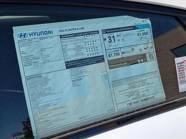 New 2025 Hyundai Elantra N Line image 25