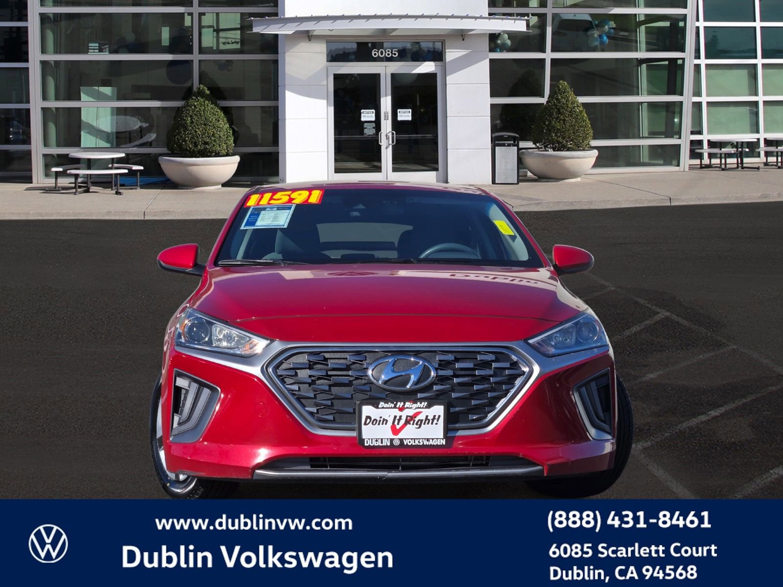 Used 2020 Hyundai Ioniq Blue image 2