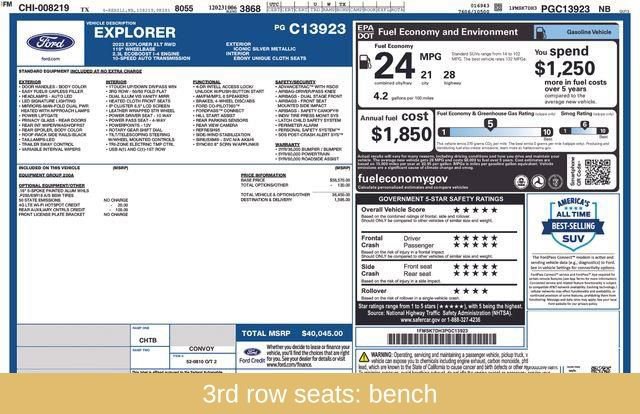 Used 2023 Ford Explorer XLT image 7