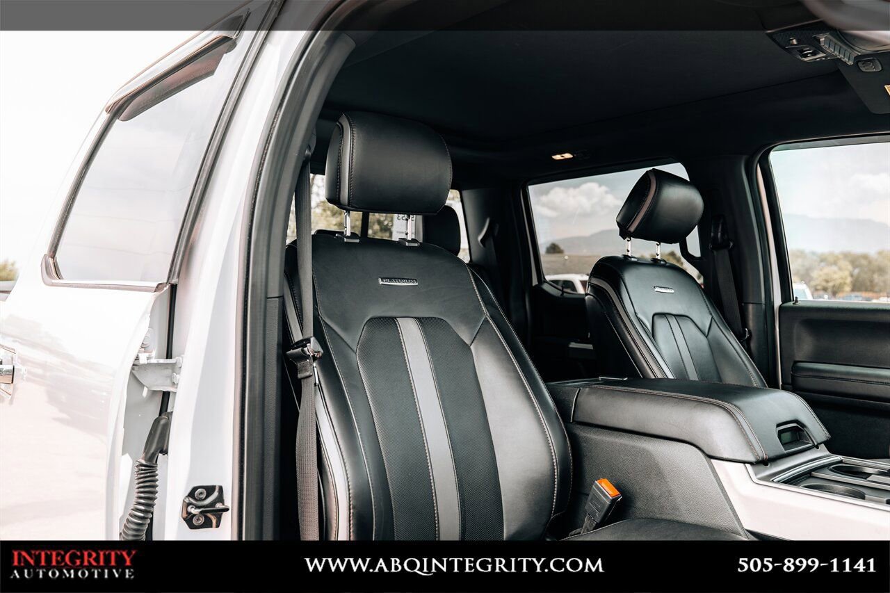 Used 2018 Ford F250 Platinum w/ Platinum Ultimate Package AWD/4WD image 74