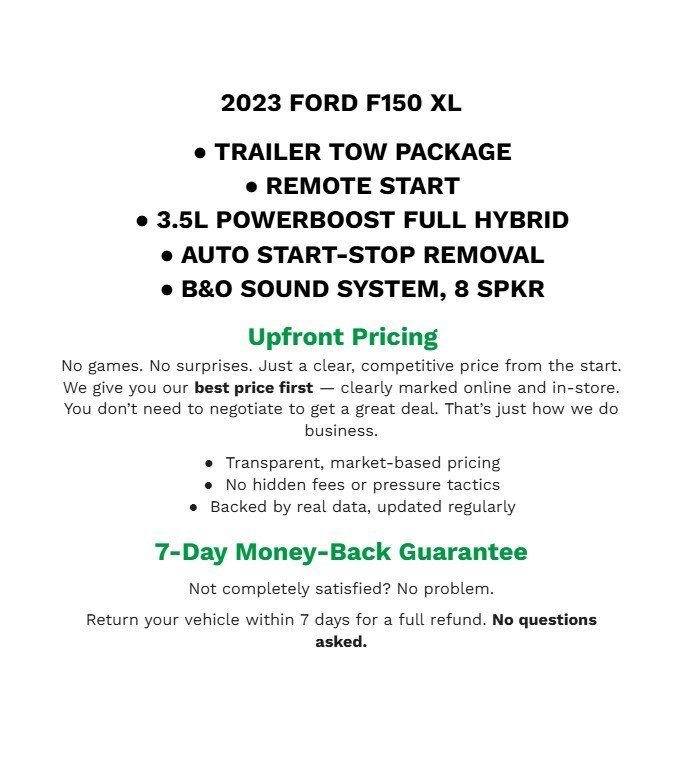 Used 2023 Ford F150 XLT w/ Equipment Group 302A High image 2