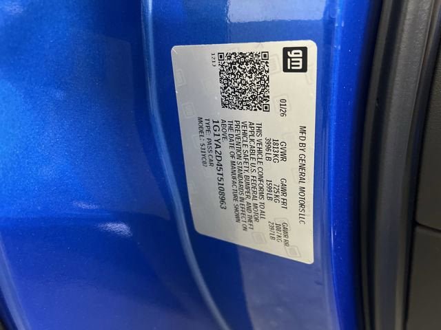 Certified 2026 Chevrolet Corvette Stingray Coupe RWD image 31