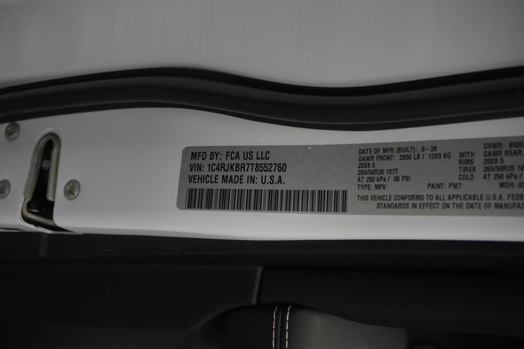 New 2026 Jeep Grand Cherokee L Limited AWD/4WD image 40