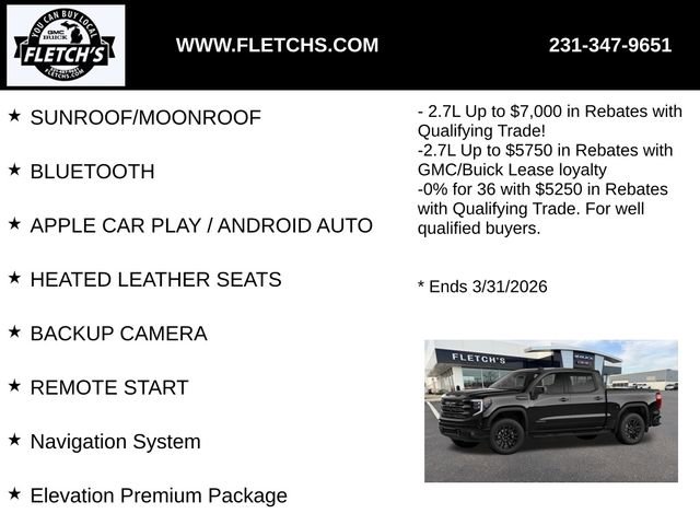 New 2026 GMC Sierra 1500 Elevation image 2