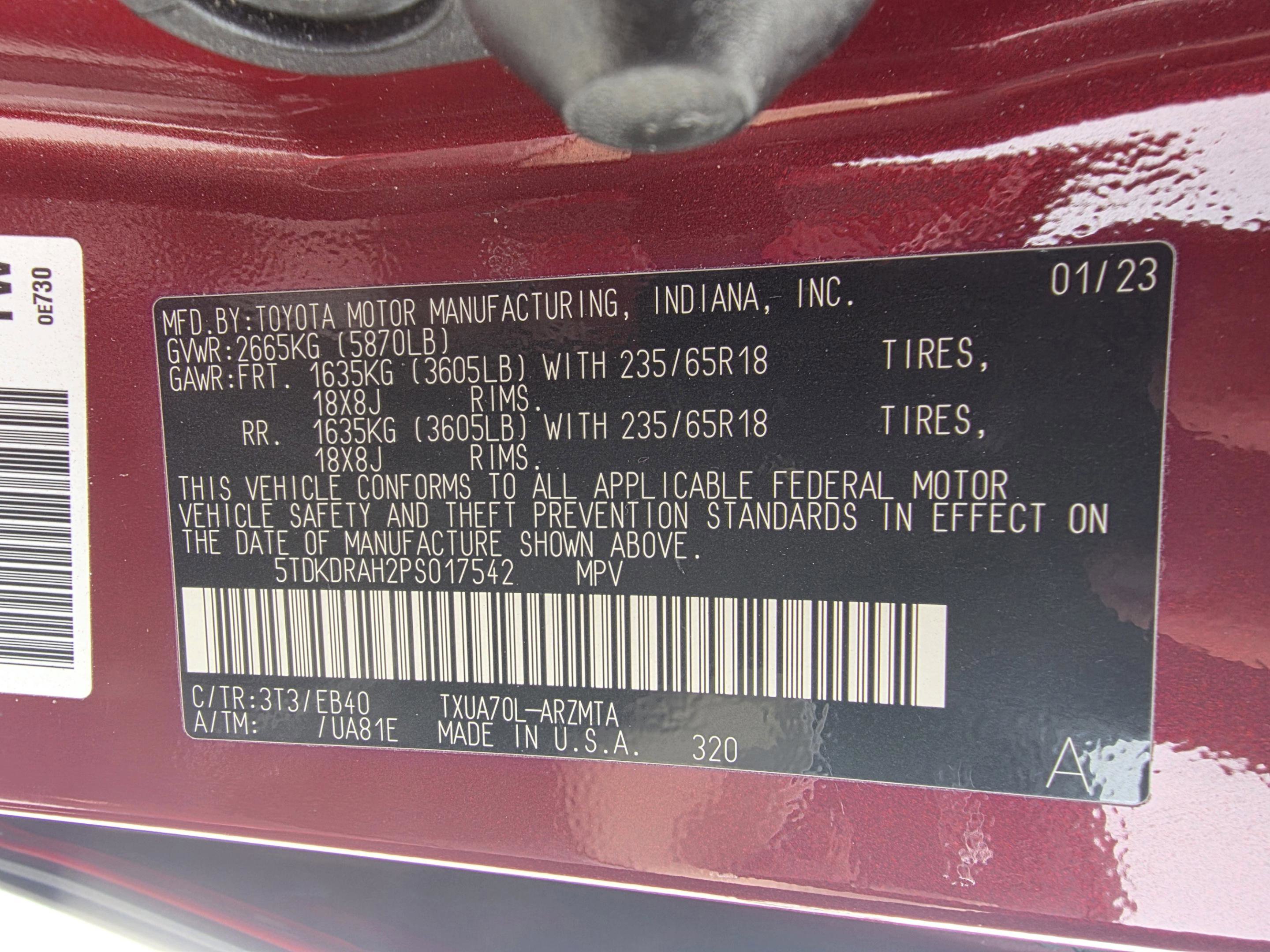 Used 2023 Toyota Highlander XLE image 31