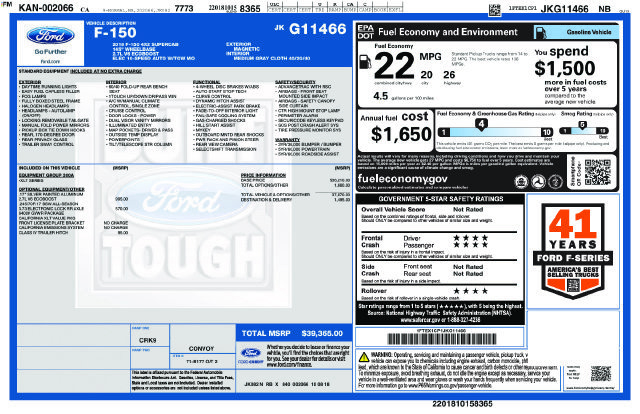 Used 2018 Ford F150 XLT RWD image 5