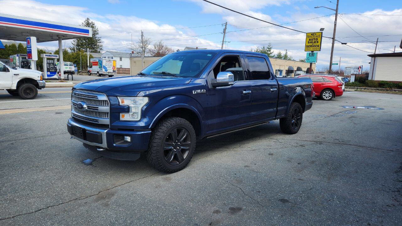 Used 2015 Ford F150 Platinum w/ Trailer Tow Package image 4