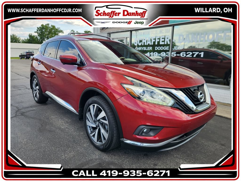 Used 2017 Nissan Murano Platinum w/ Platinum Technology Package FWD image 1