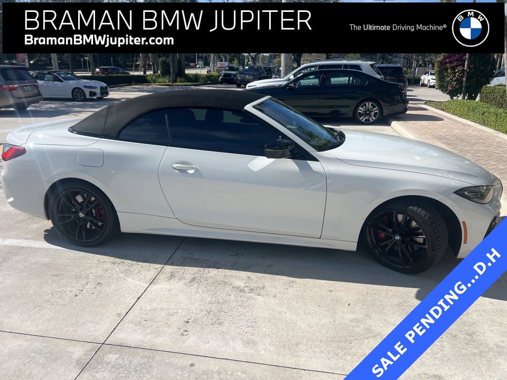 Certified 2024 BMW 430i Convertible w/ M Sport Package